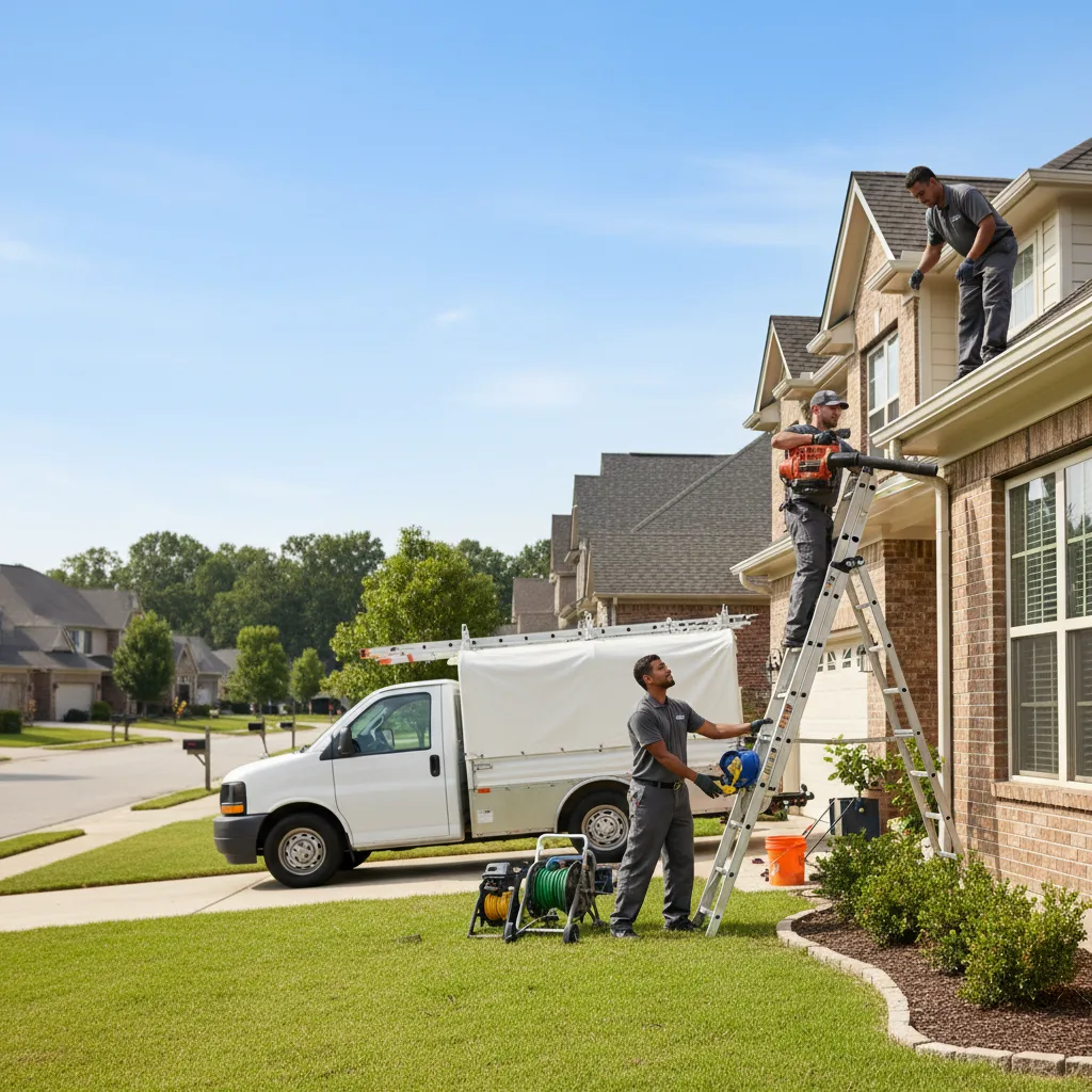 Home Gutter Service in Randolph, TX near me